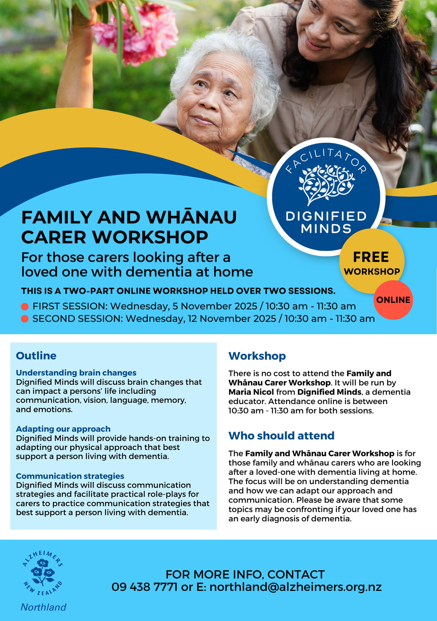 AlzheimersNorthland_family_whanau_carer_workshop_online_november_2025